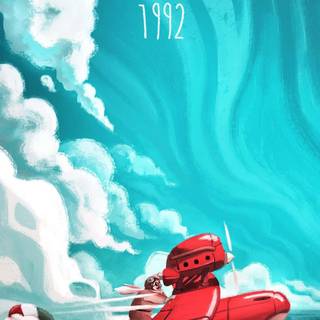Porco Rosso iPhone wallpaper