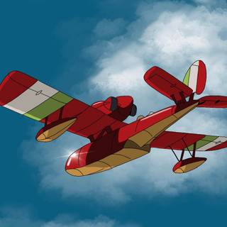 Porco Rosso iPhone wallpaper