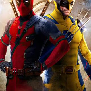 Deadpool and Wolverine phone wallpaper