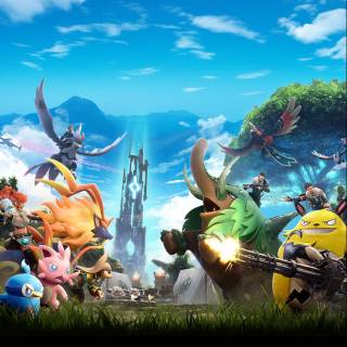 Palworld phone wallpaper