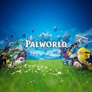 Palworld phone wallpaper