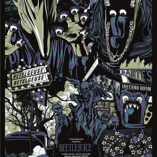 Beetlejuice iPhone wallpaper