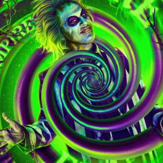 Beetlejuice iPhone wallpaper