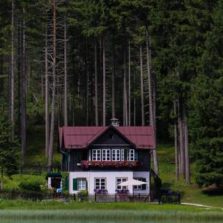 Cabin iPhone wallpaper