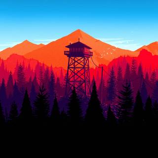 Cabin iPhone wallpaper