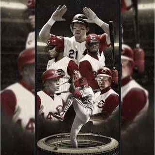 Cincinnati Reds iPhone wallpaper
