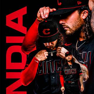 Cincinnati Reds iPhone wallpaper