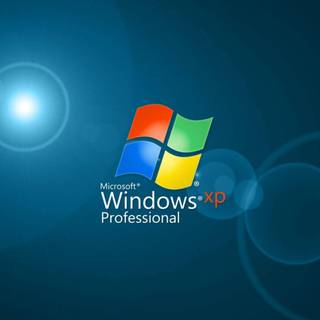 Blue plain Microsoft Windows wallpaper