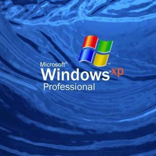 Blue plain Microsoft Windows wallpaper