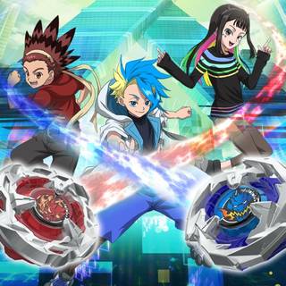 Beyblade X serie 2023 wallpaper