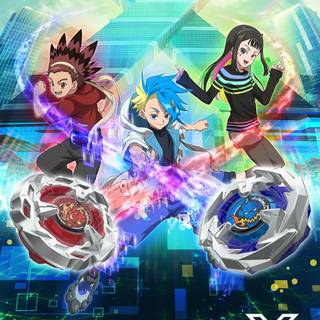 Beyblade X serie 2023 wallpaper