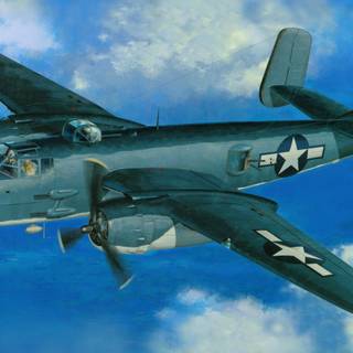 North American B-25 Mitchell bomber wallpaper
