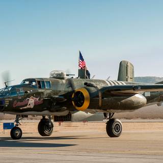 North American B-25 Mitchell bomber wallpaper