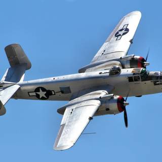 North American B-25 Mitchell bomber wallpaper