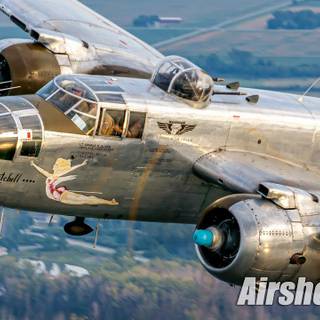 North American B-25 Mitchell bomber wallpaper