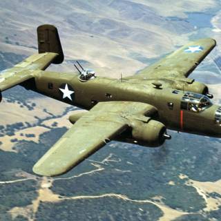 North American B-25 Mitchell bomber wallpaper