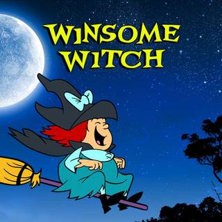 Winsome Witch wallpaper