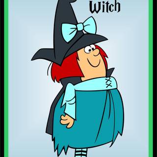 Winsome Witch wallpaper