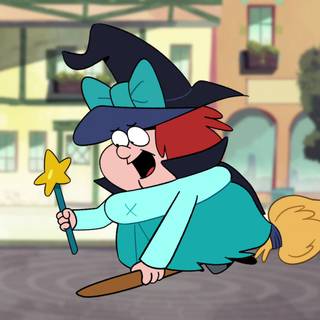 Winsome Witch wallpaper