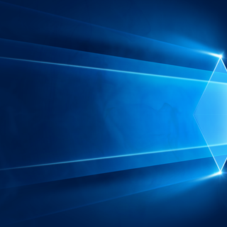 Windows 10 blue light wallpaper