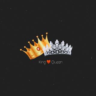 King and queen crown wallpaper