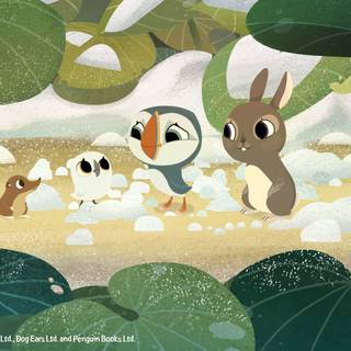 Puffin Rock wallpaper