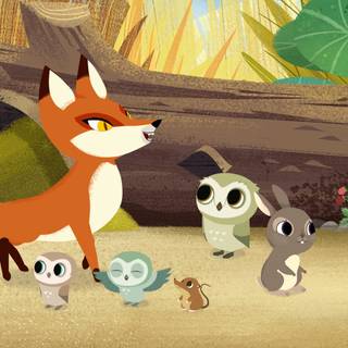 Puffin Rock wallpaper