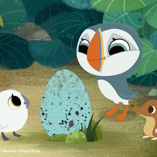 Puffin Rock wallpaper