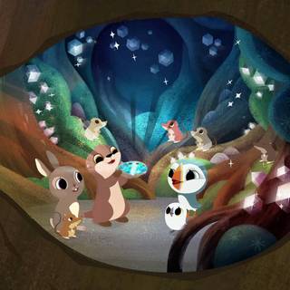 Puffin Rock wallpaper