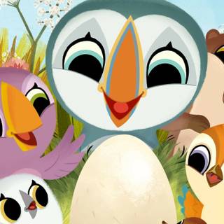 Puffin Rock wallpaper