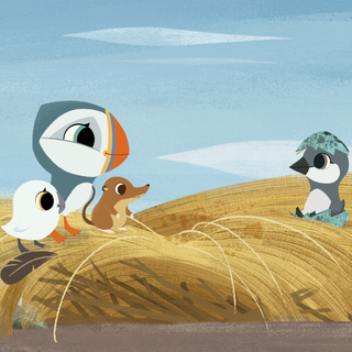 Puffin Rock wallpaper