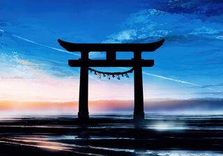 Japanese Torii Gate wallpaper