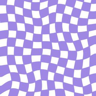 Purple checkered wallpaper