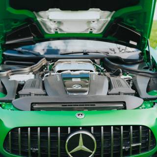 AMG engine wallpaper
