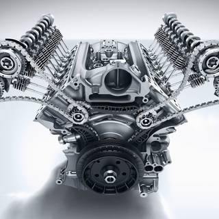 AMG engine wallpaper