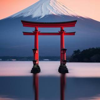 Japanese Torii Gate wallpaper