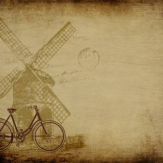 Old cycle wallpaper