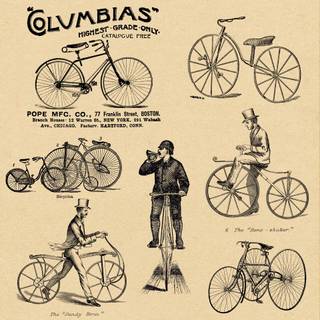 Old cycle wallpaper