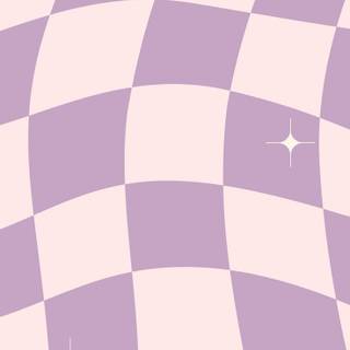 Purple checkered wallpaper