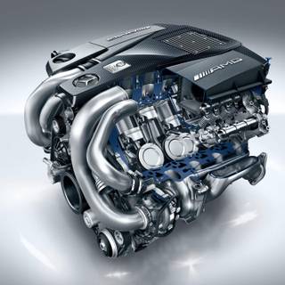 AMG engine wallpaper