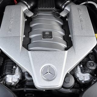 AMG engine wallpaper