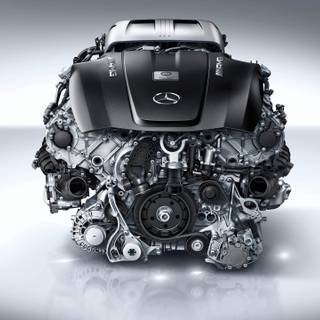 AMG engine wallpaper