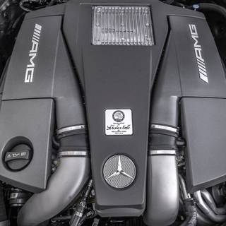 AMG engine wallpaper