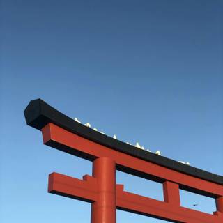 Japanese Torii Gate wallpaper