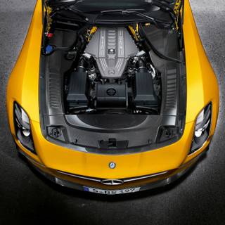 AMG engine wallpaper