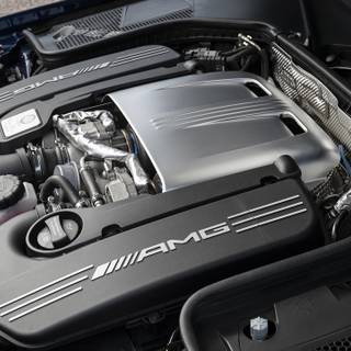 AMG engine wallpaper