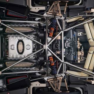 AMG engine wallpaper