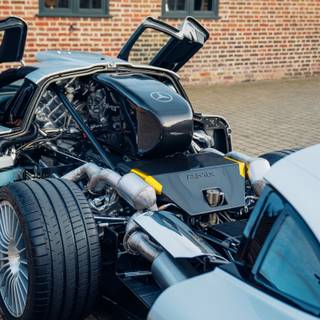 AMG engine wallpaper