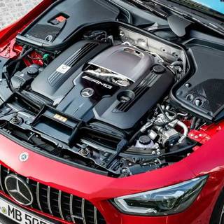 AMG engine wallpaper