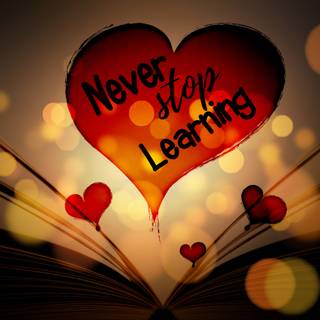 Never Stop Learning wallpaper
